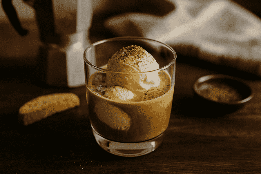 Préparer un affogato