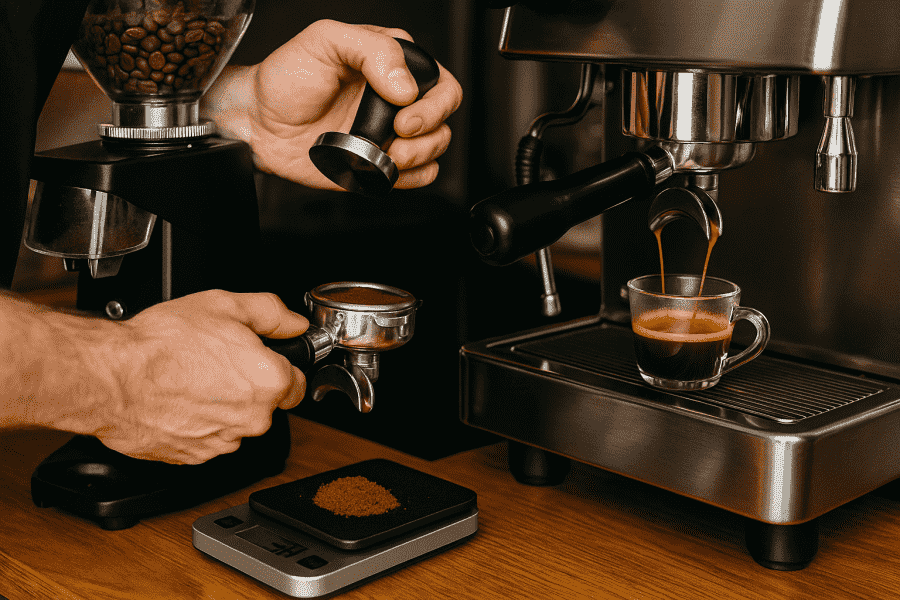 Qu'est-ce qu'un doppio espresso (espresso double) ?