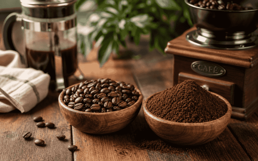 Quelle est la différence entre le café fraîchement moulu et le café moulu à l'avance ?