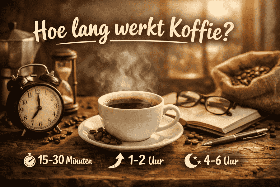À quelle vitesse agit le café ?