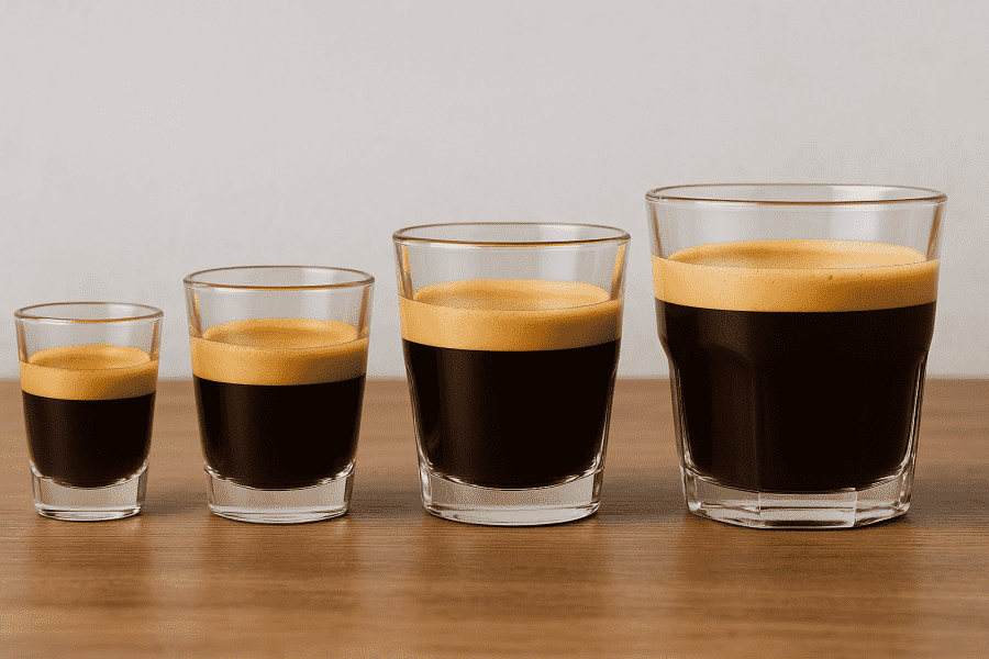 Combien de ml contient un espresso