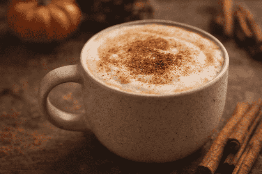 Pumpkin spice latte : une boisson d'automne épicée