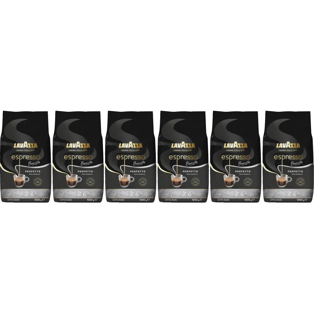 Lavazza Espresso Barista Perfetto - café en grains - 6 x 1 kilo