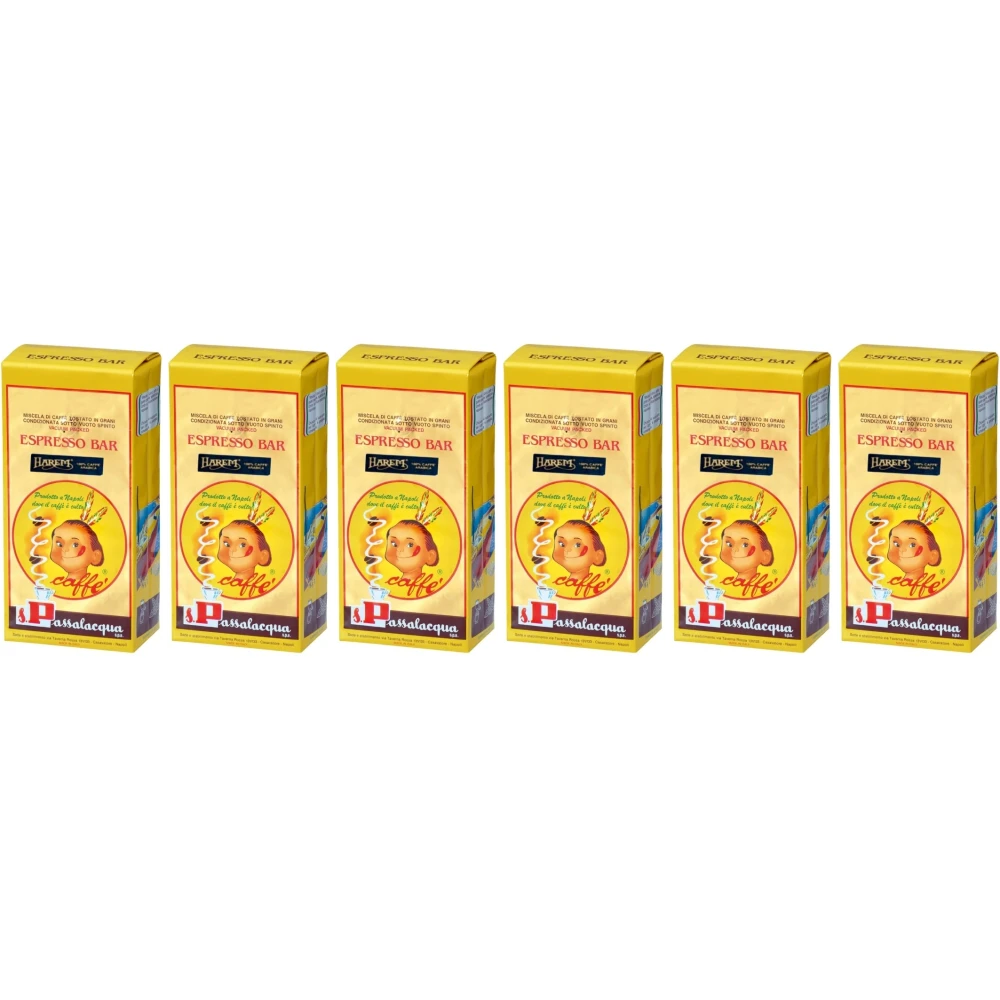 Passalacqua Harem - grains de café - 6 x 1 kilo