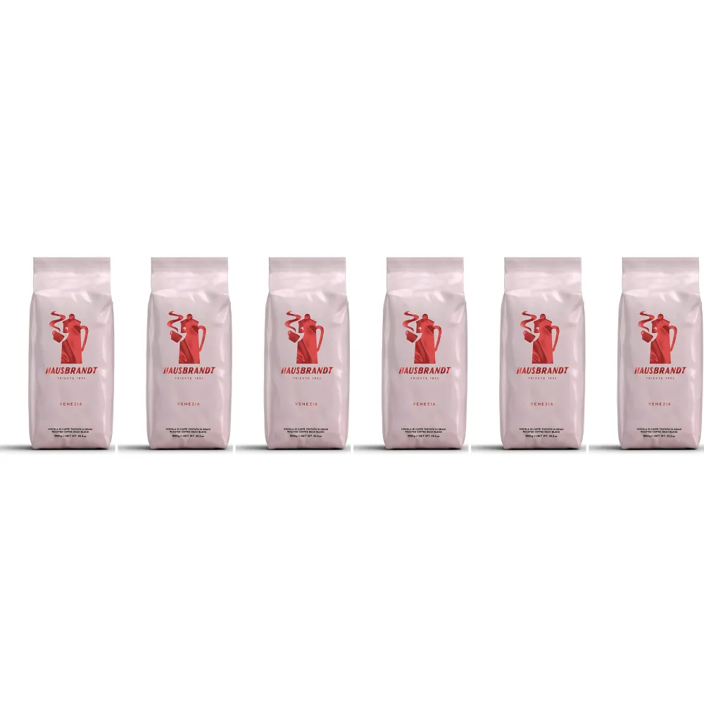 Hausbrandt Venezia - café en grains - 6 x 1 kilo