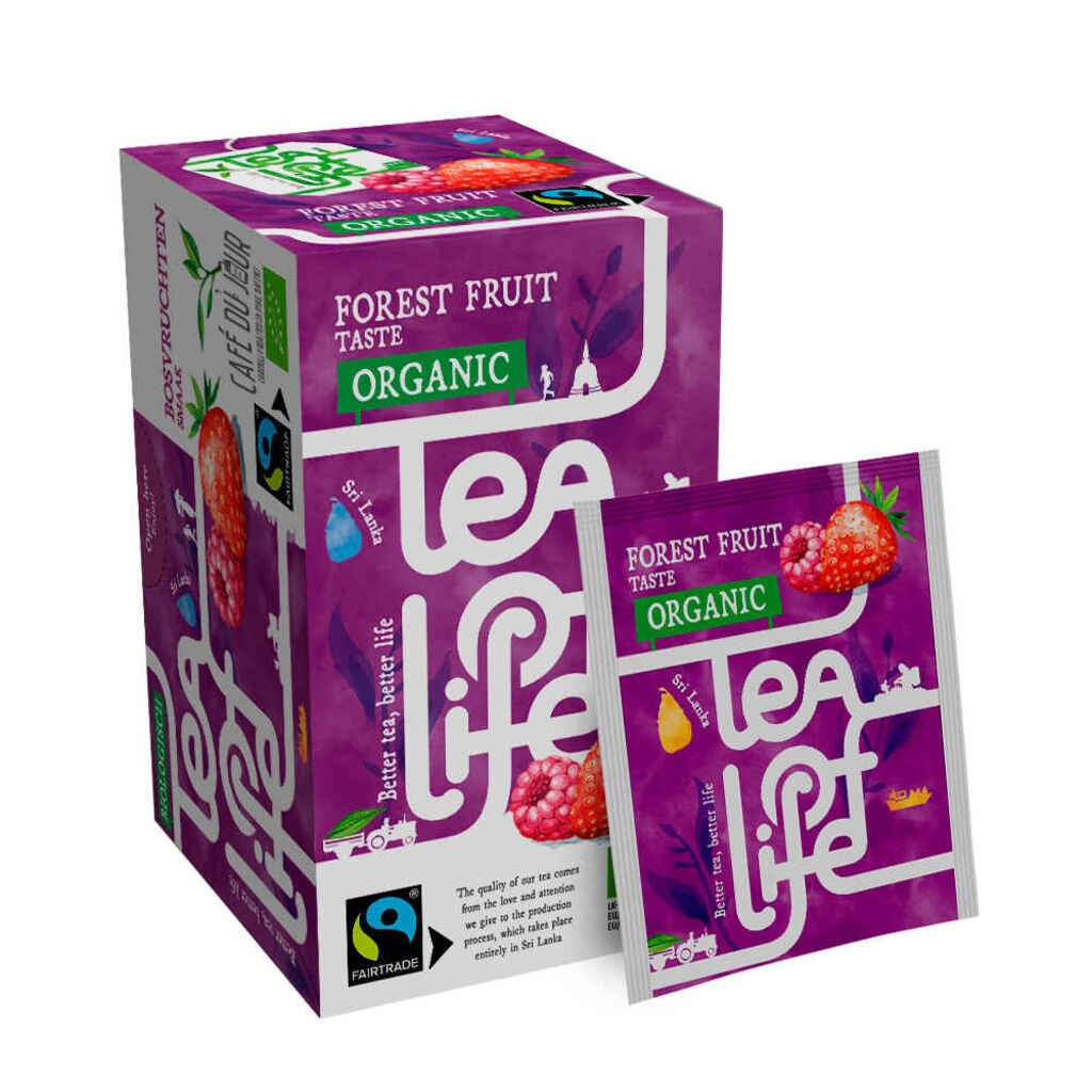 Forest Fruit - Organic & Fairtrade - Tea of Life - 25 sachets de thé