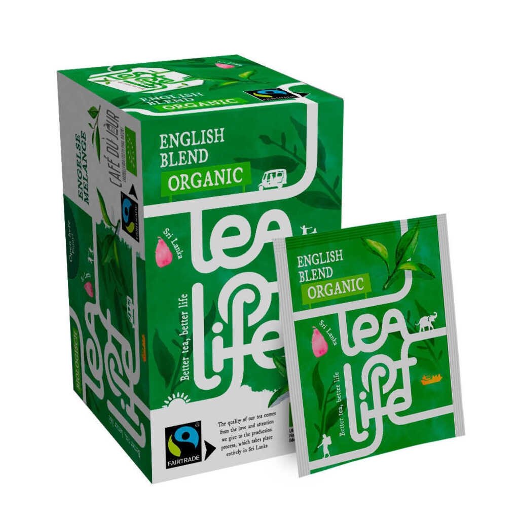English Blend - Bio & Fairtrade - Tea of Life - 25 sachets de thé