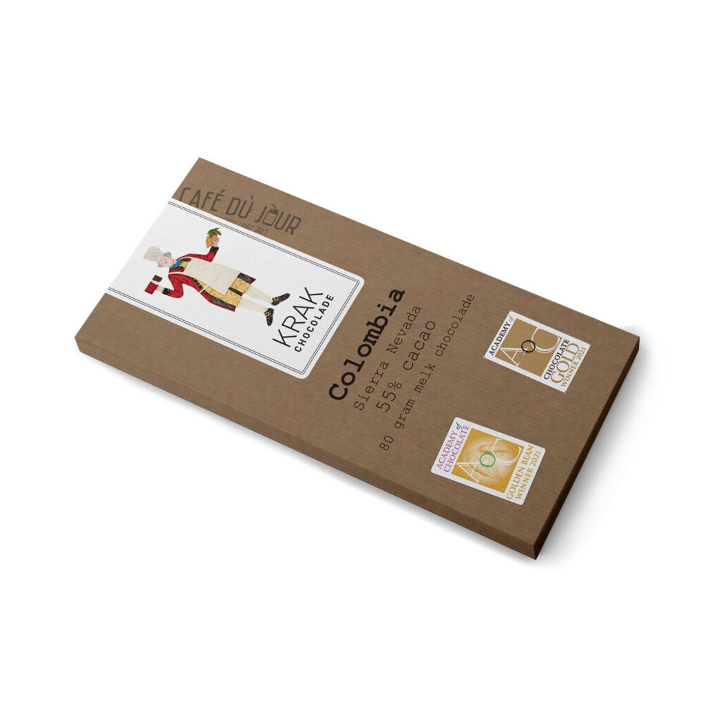 Krak Chocolat - Colombie Sierra Nevada - Chocolat au lait