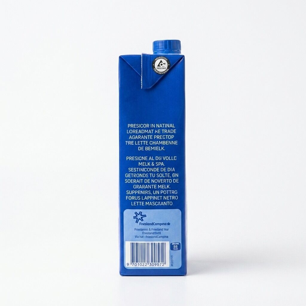 Friesche Vlag Lang Lekker lait entier - boîte 12 x 1 litre
