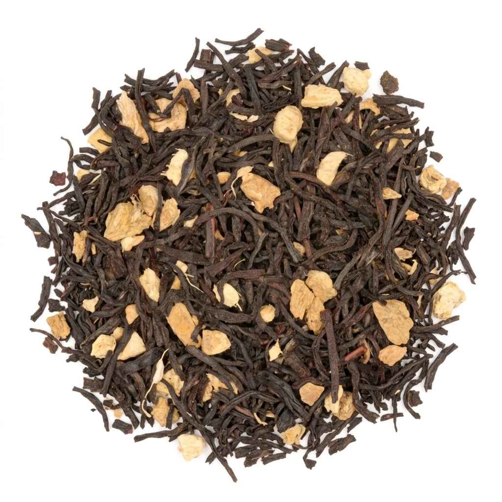Gingembre frais - thé noir 100 grammes - Thé en vrac Café du Jour