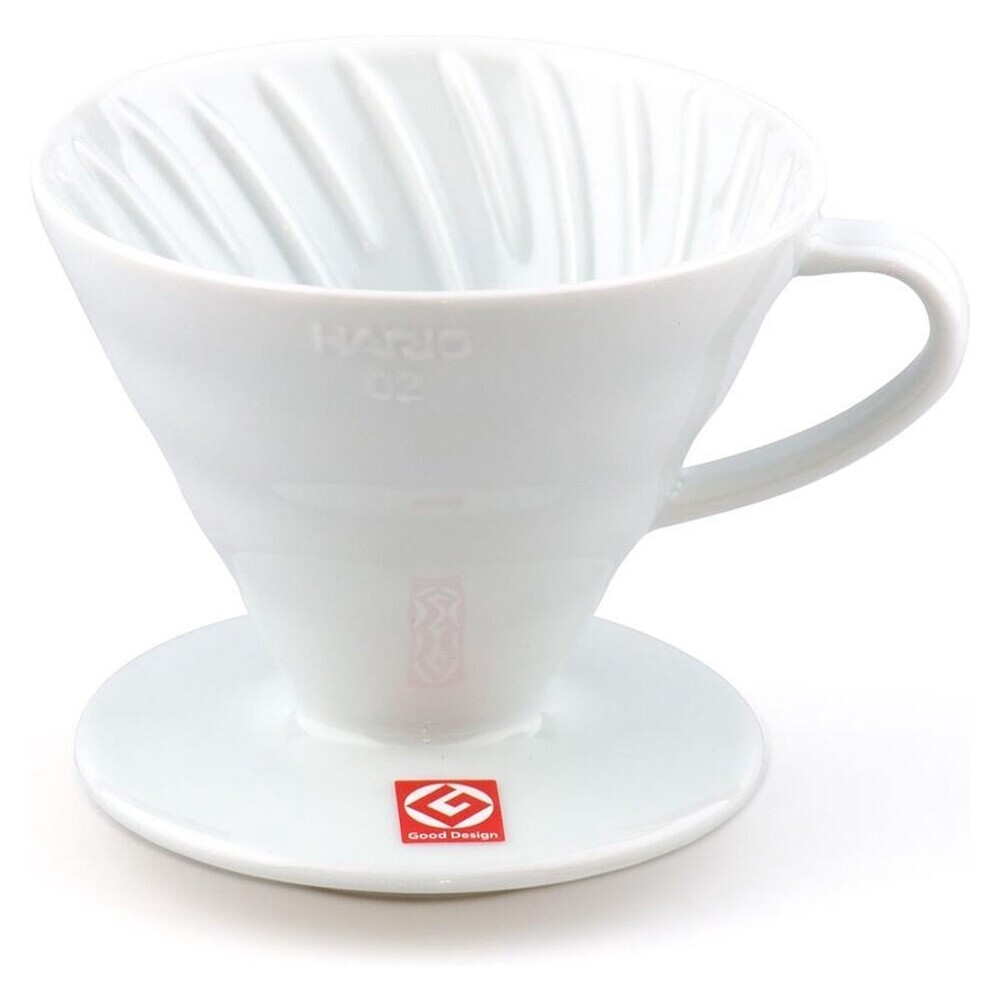 Hario Dripper en porcelaine blanche n°02