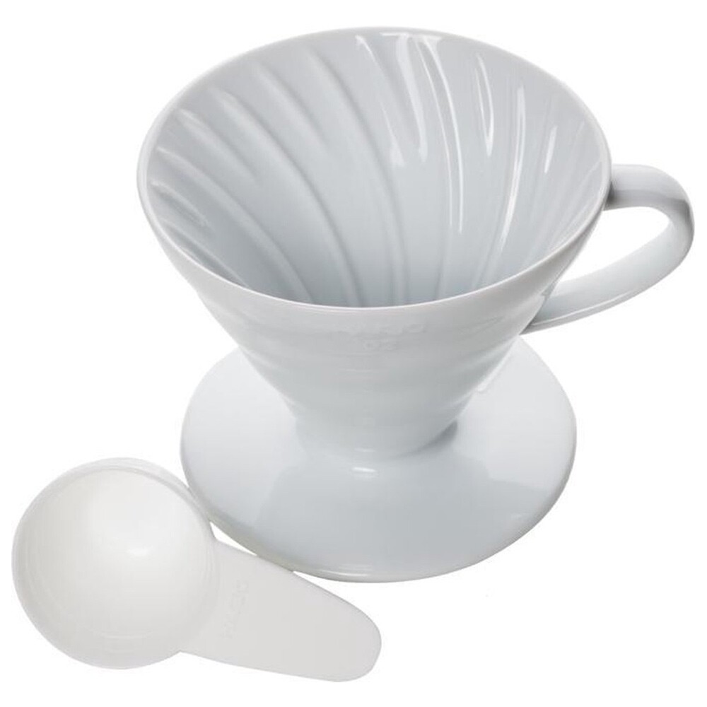 Hario Dripper en porcelaine blanche n°02
