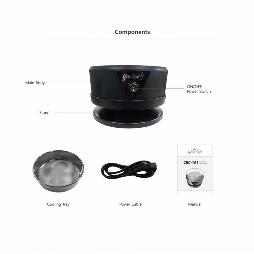 Refroidisseur de grains de café Gene Café CBC101 / coffee cooler