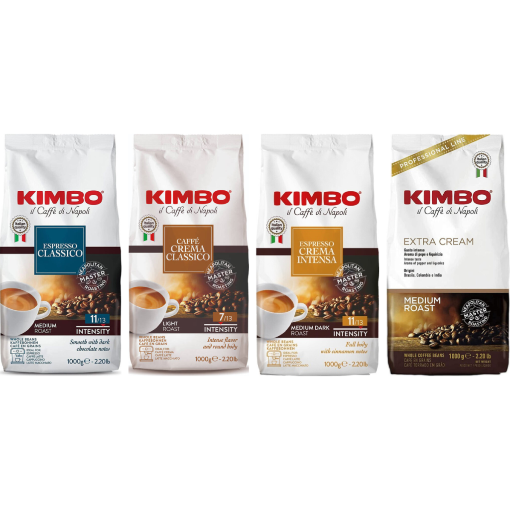 Kimbo Pack Découverte Italien Classique - 4 x 1 kilo