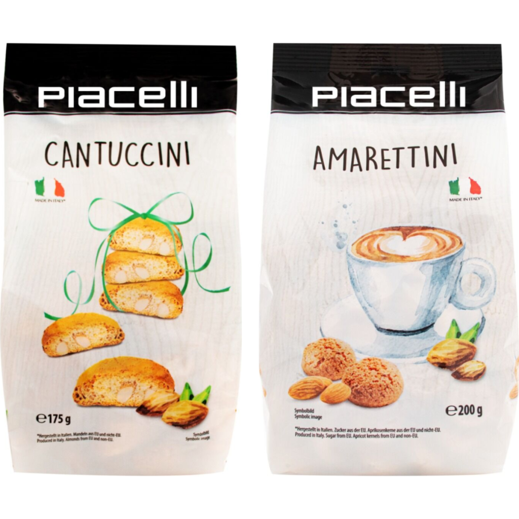 Duo de Biscuits Italiens - Cantuccini & Amarettini