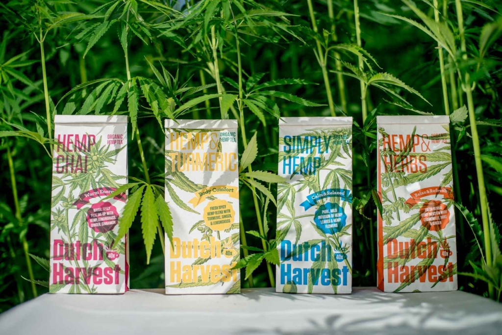 Simply Hemp - Thé de chanvre pur 40 gram - Thé en vrac Dutch Harvest