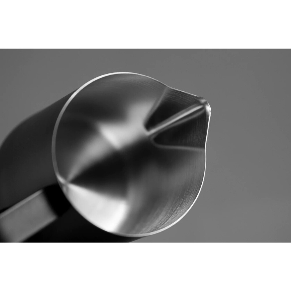 Pichet à lait - acier inoxydable noir mat - 600 ml