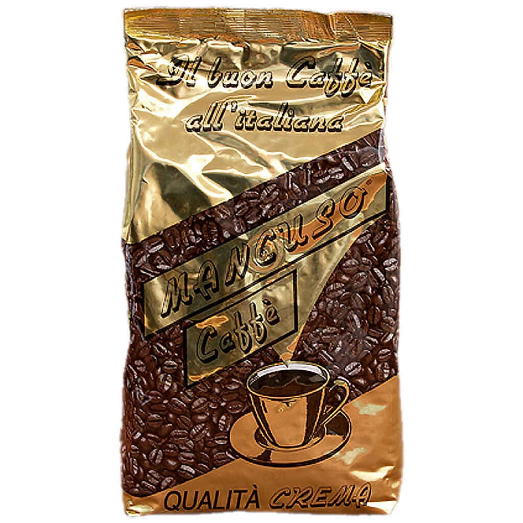 Mancuso Caffè Qualità Crema - grains de café - 1 kilo