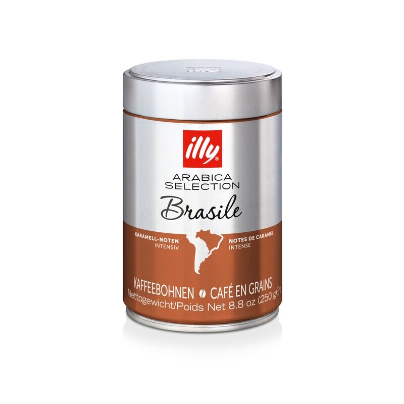 Grains de café Illy Monoarabica Brésil 250 g