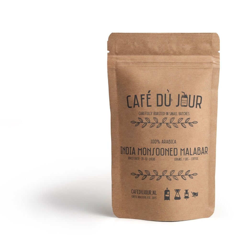 Café du Jour spécialité 100 % arabica Inde Monsooned Malabar