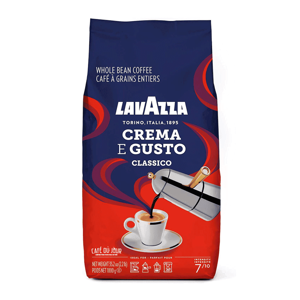 Lavazza Crema e Gusto Classico - café en grains - 1 kilo