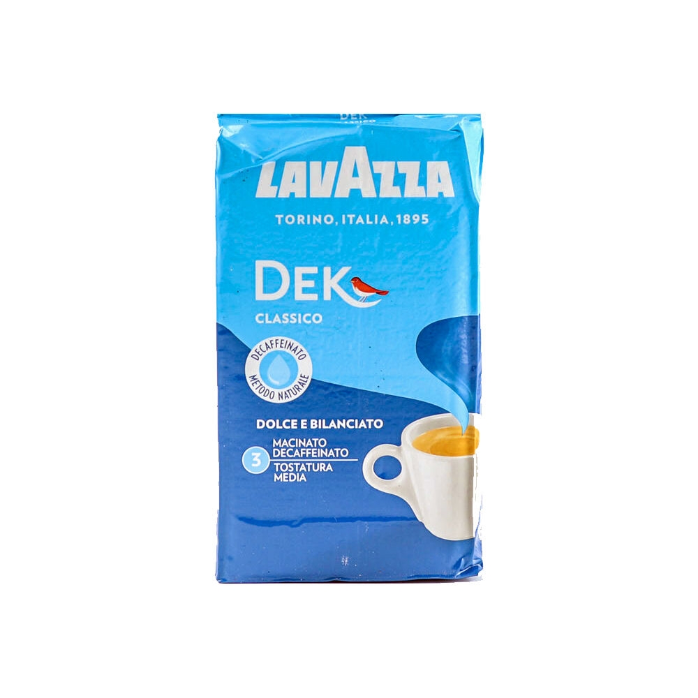 Lavazza DEK Classico café moulu décaféiné 250 g