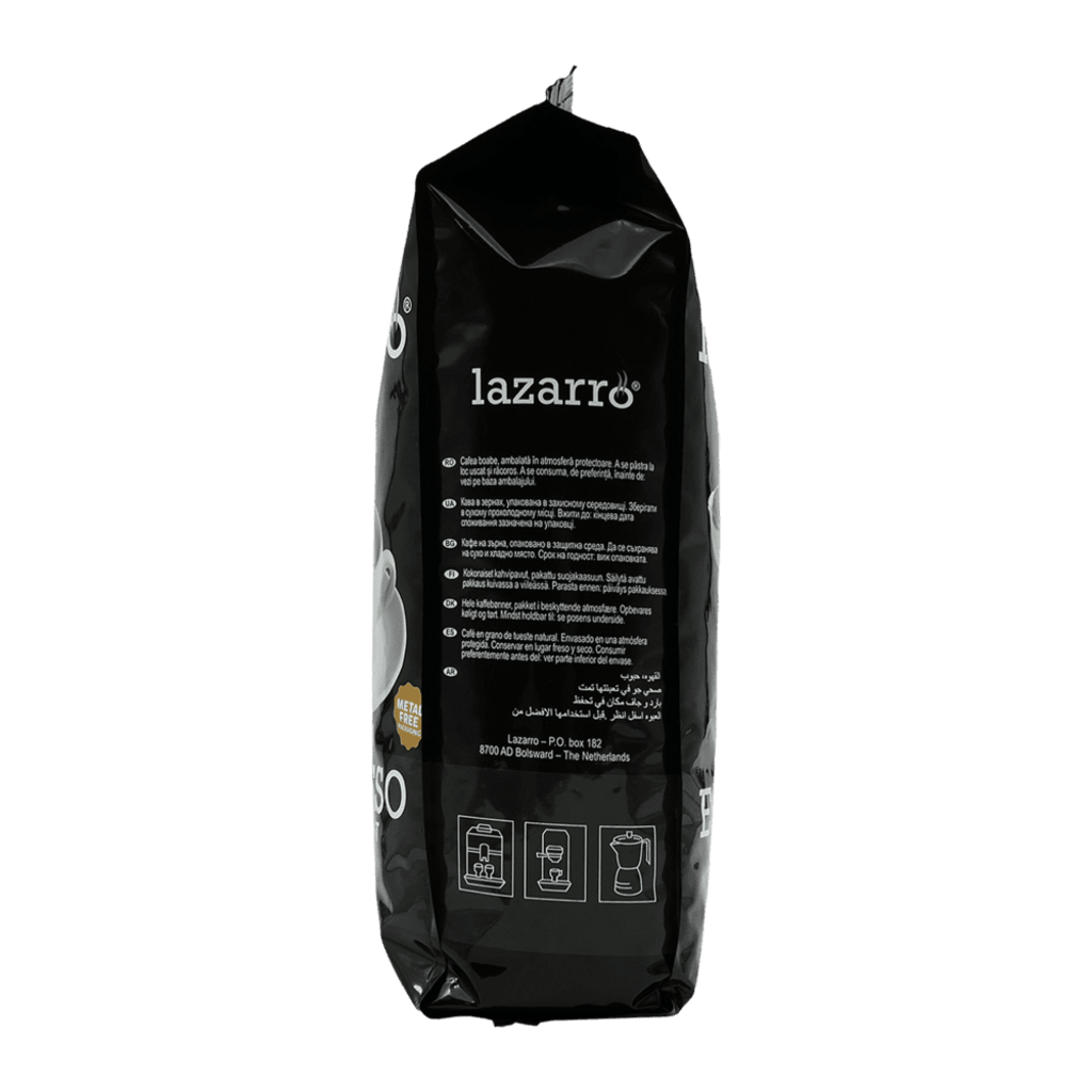 Lazarro espresso torréfaction foncée