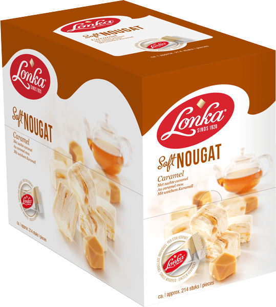 Nougat tendre caramel 2,57 kg