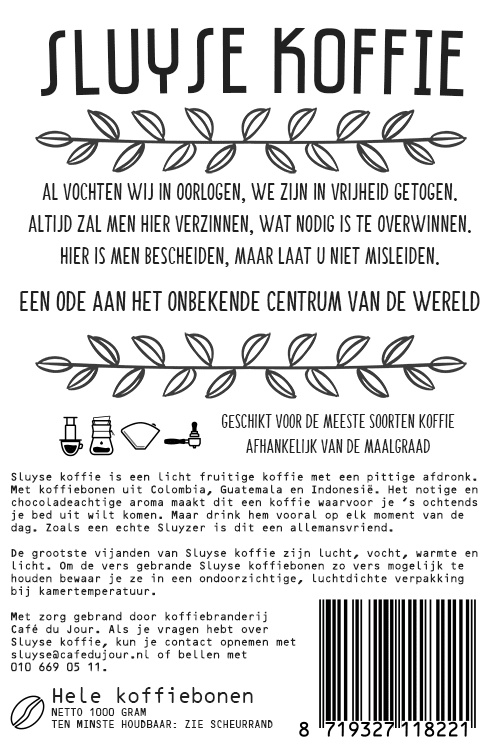 Café Sluyse - une ode à Maassluis