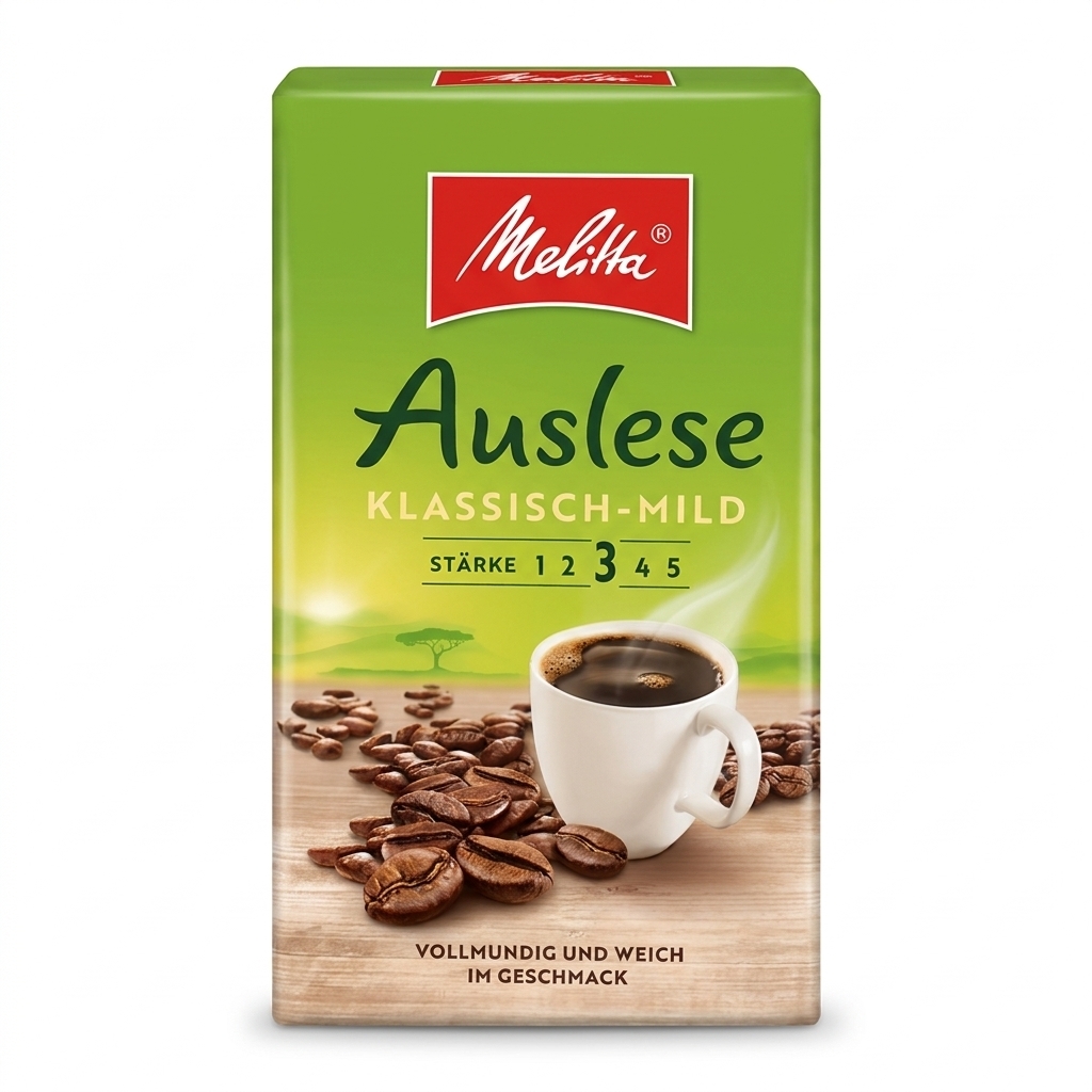 Melitta Auslese Klassisch Mild - café moulu - 500 grammes