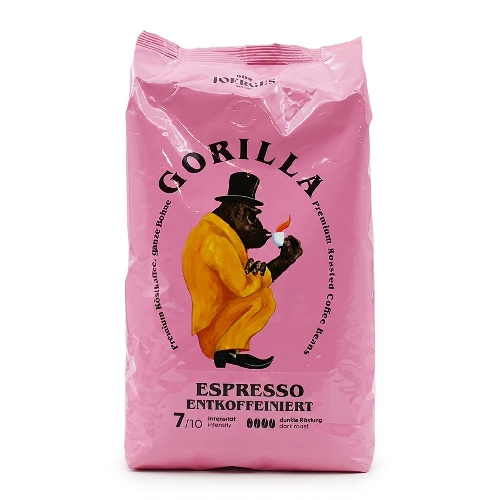 Gorilla Espresso décaféiné - café en grains - 1 kilo