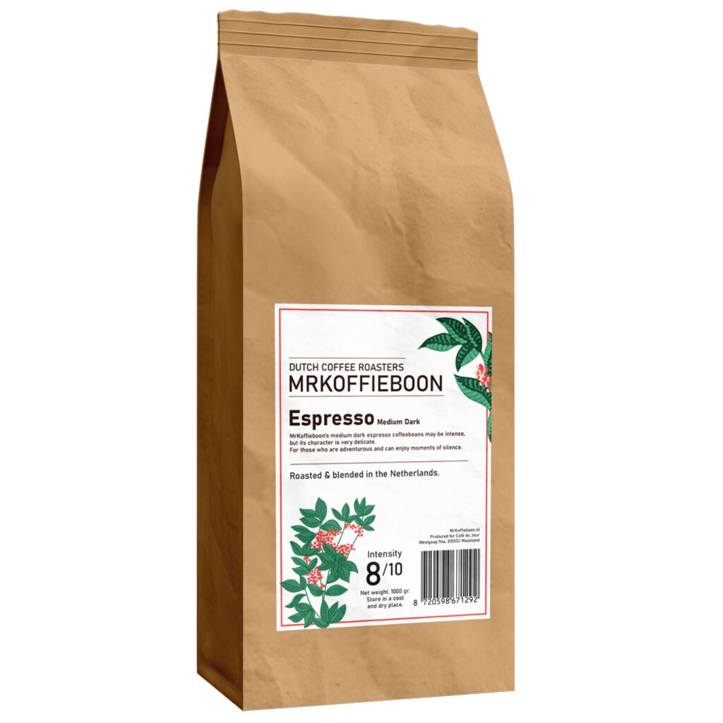 MrKoffieboon Espresso - grains de café - 1 kilo