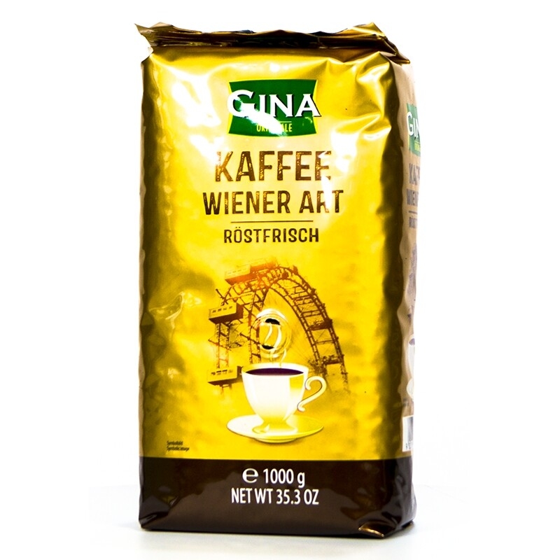 Gina Wiener Kaffee grains de café 1 kilo