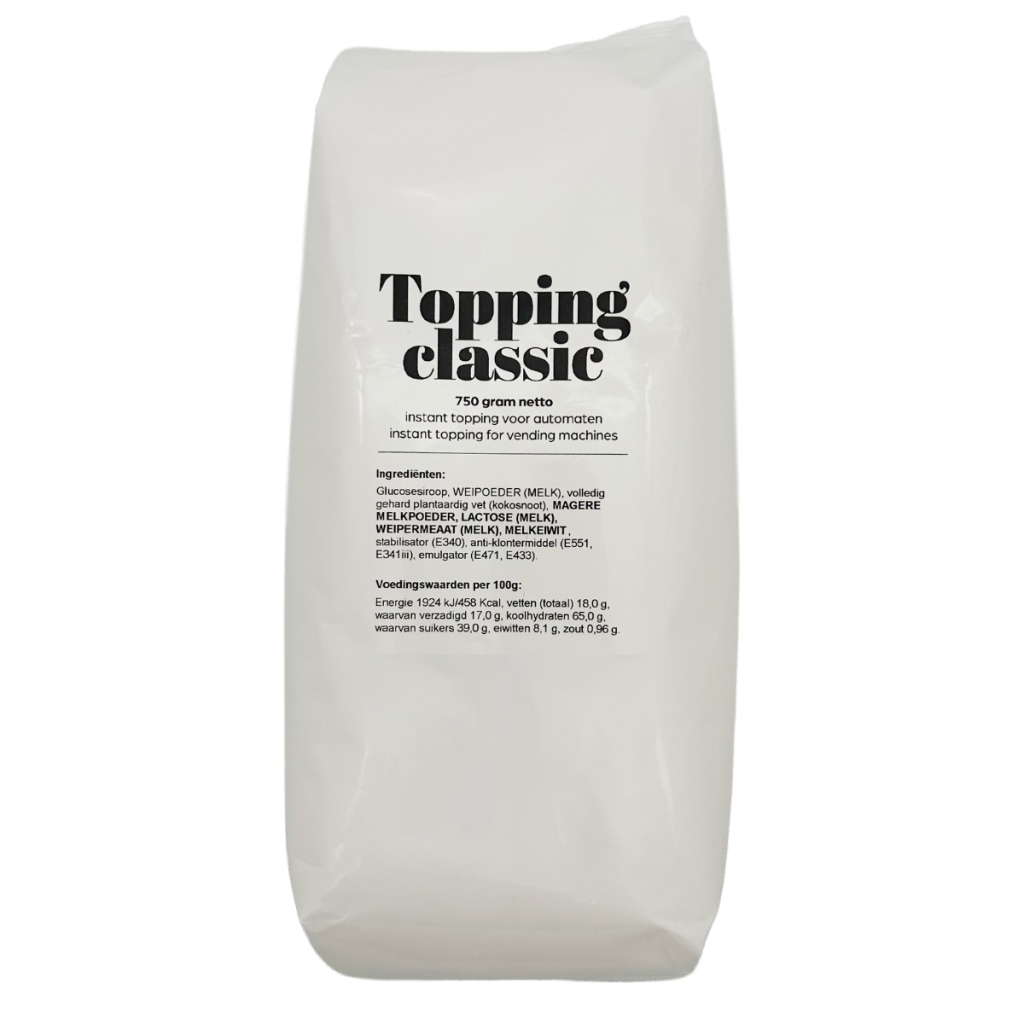 Café du Jour Melktopping (moins de sucre)