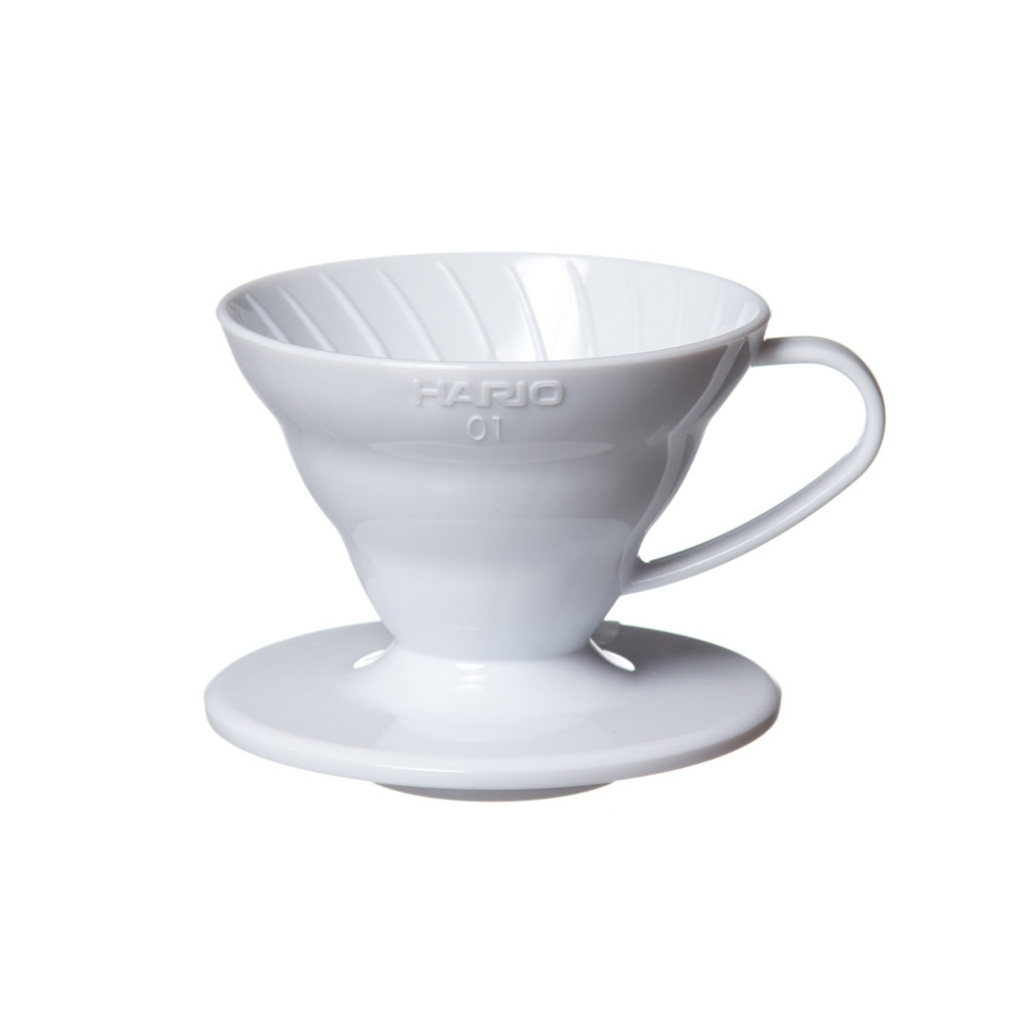 Hario V60 dripper en plastique blanc taille 01