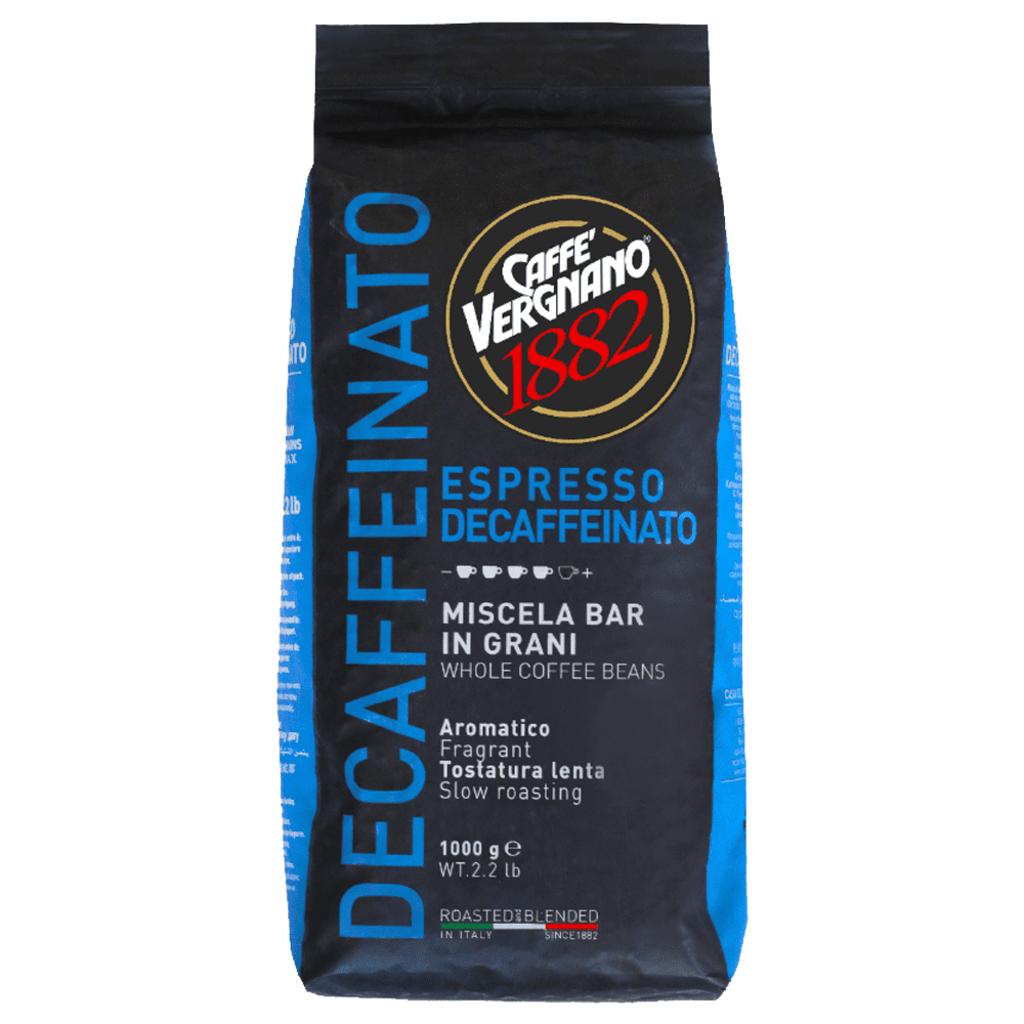 Caffè Vergnano 1882 Espresso Décaféiné - grains de café - 1 kilo