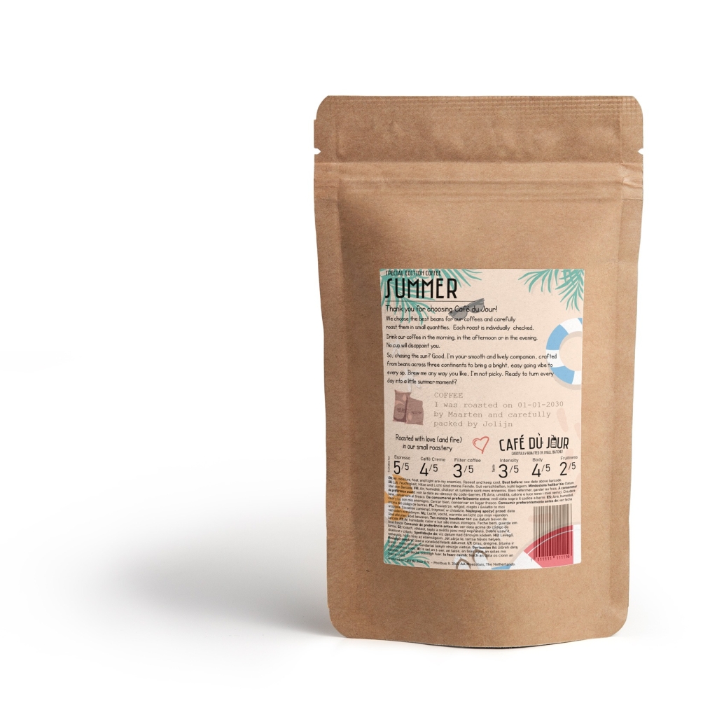Café du Jour Café d'été - grains de café frais