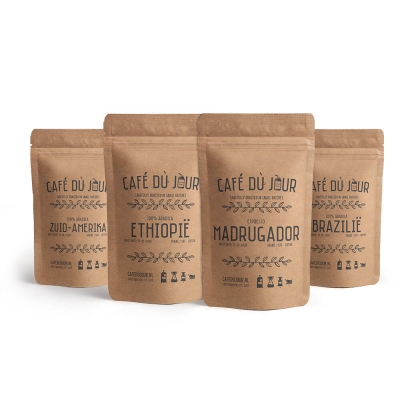 Bestsellers Café Frais - Café fraîchement torréfié - 4 x 1 kilo