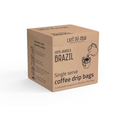Brésil - Sachets de café goutte à goutte à usage unique - 14 pièces