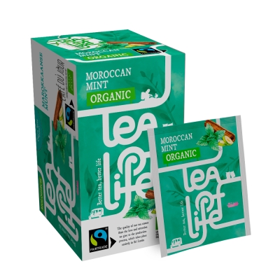 Menthe Marocaine - Bio & Fairtrade - Tea of Life - 25 sachets de thé