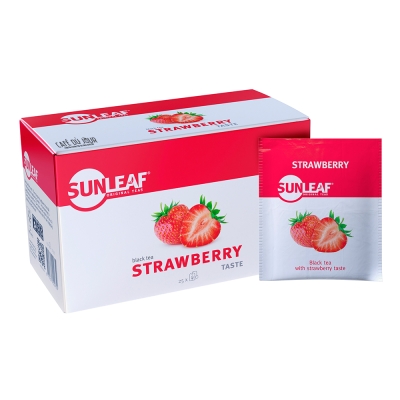 Fraise - Sunleaf - 25 sachets de thé