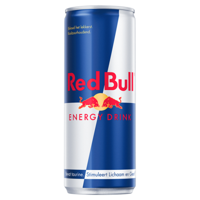 Red Bull 250 ml. / barquette 24 canettes (+ consigne néerlandaise)