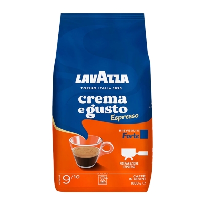 Lavazza Crema e Gusto Espresso Forte - café en grains - 1 kilo