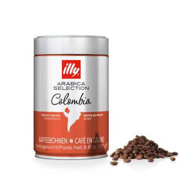 illy Sélection Arabica Colombie - Café en grain - 250 grammes