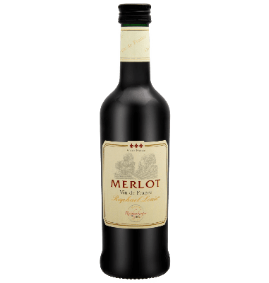 Raphael Louie Merlot - vin rouge sec - 250 ml