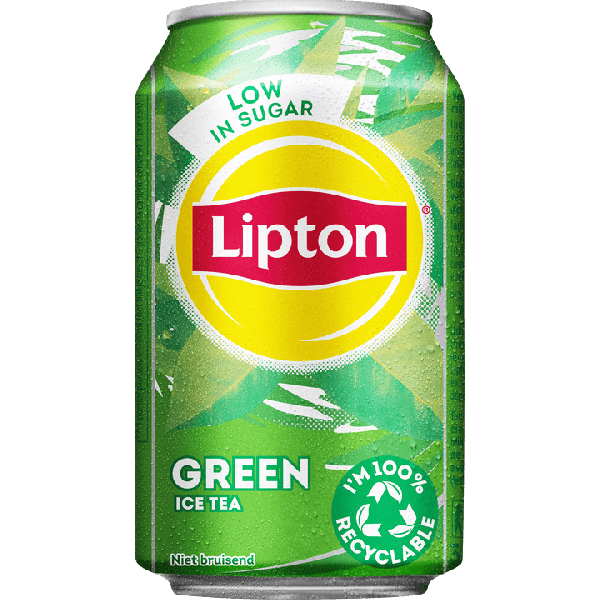 Lipton Ice Tea Vert 330 ml. / plateau 24 boîtes (+ consigne néerlandaise)