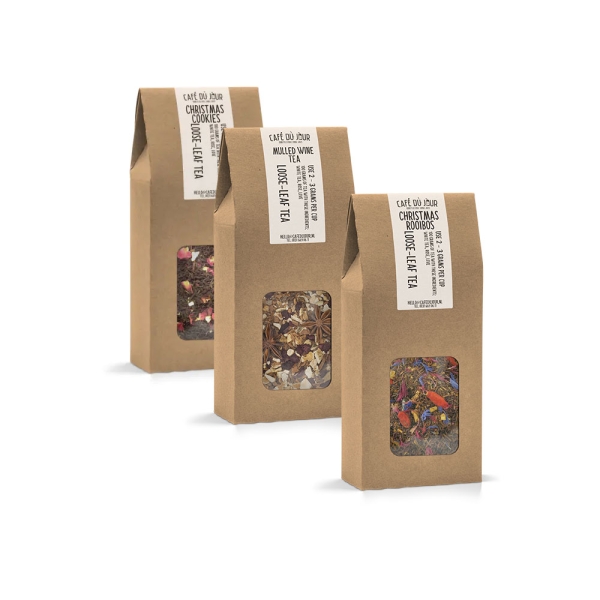 3 x christmas loose leaf tea