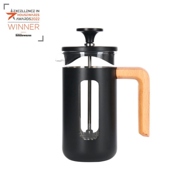 La Cafetière - Pisa Cafetiere Zwart - 3 kops