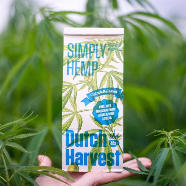 Simply Hemp - Thé pur de chanvre 40 grammes - Dutch Harvest thé en vrac