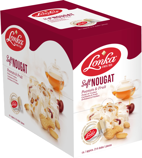 Soft Nougat Peanuts & Fruit 2,57 kg